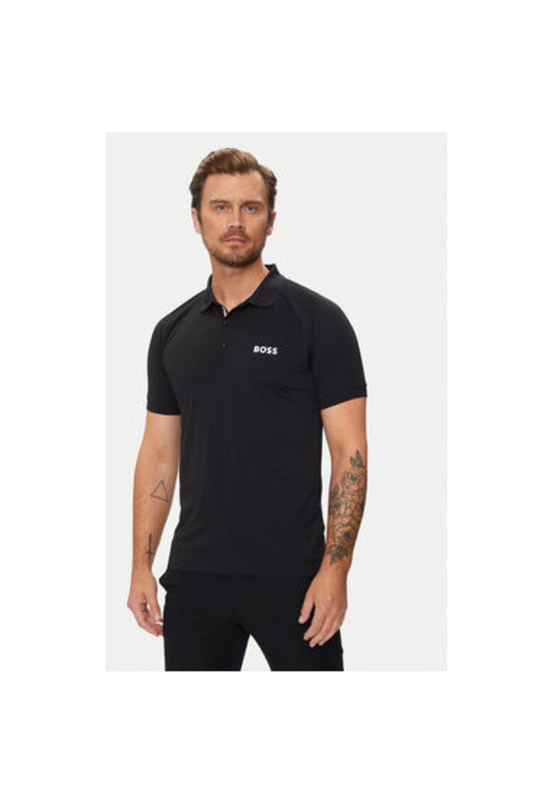 Tricou barbati - 304020810 - Poliester - Negru - Negru
