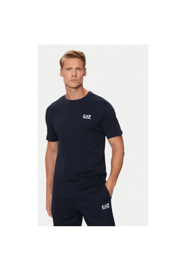 Tricou barbati - Emporio Armani 304286698 - Bumbac - Albastru - Albastru