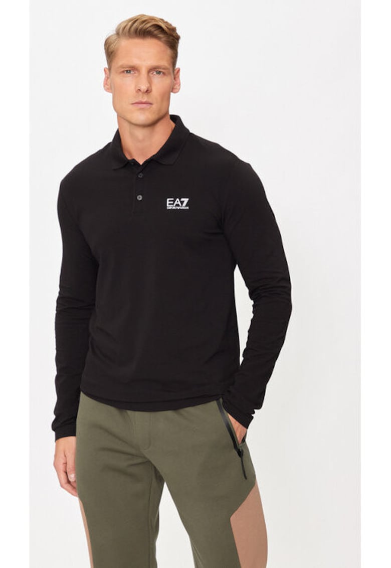 Tricou barbati - Emporio Armani 304212758 - Bumbac - Negru - Negru