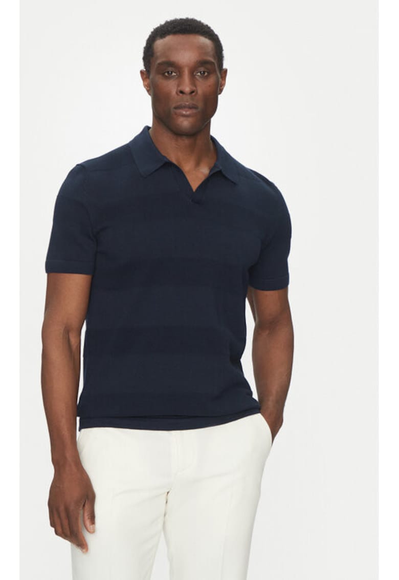 Tricou barbati - 305100078 - Bumbac - Albastru - Albastru