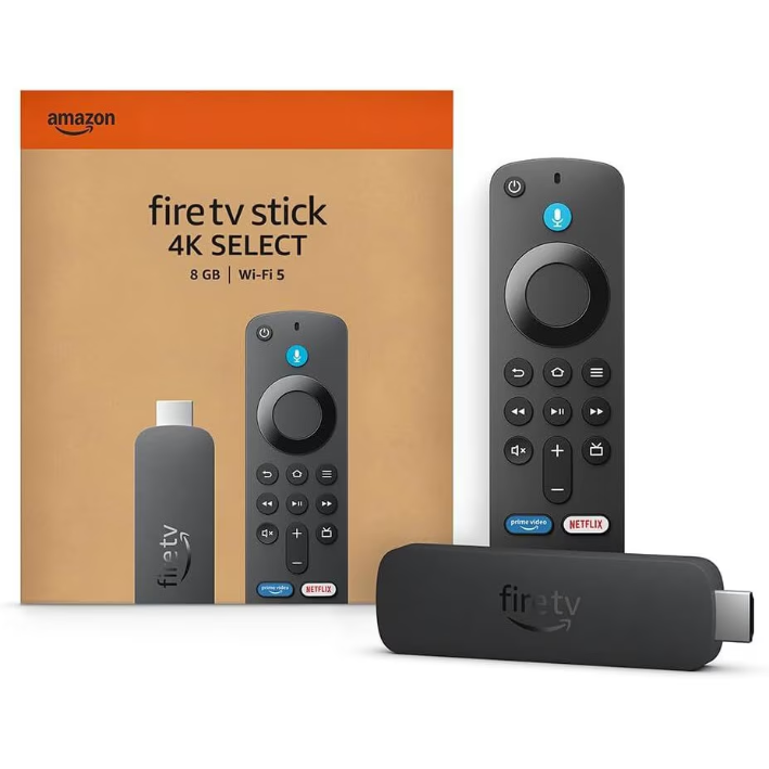 Media Player Fire TV Stick 4k Select 2025 B0CN41GMDK Negru