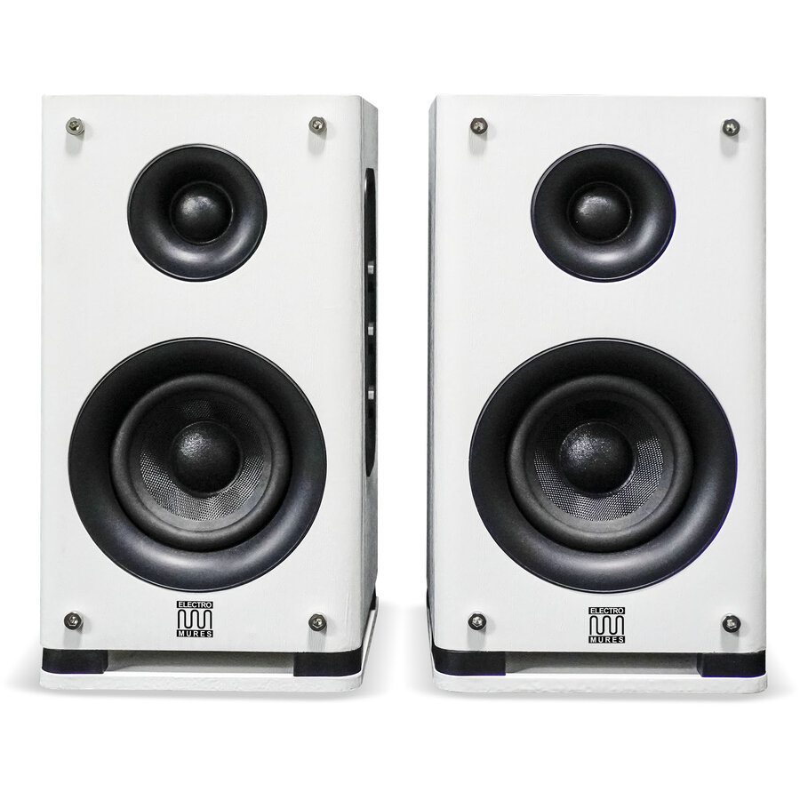 Boxe Active EM 1022 cu Bluetooth si Conexiuni USB/OPTIC/RCA 2x 20W Alb