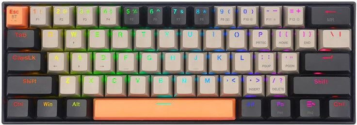 Tastatura Gaming Redragon Draconic Pro Black Mecanica Brown Switch