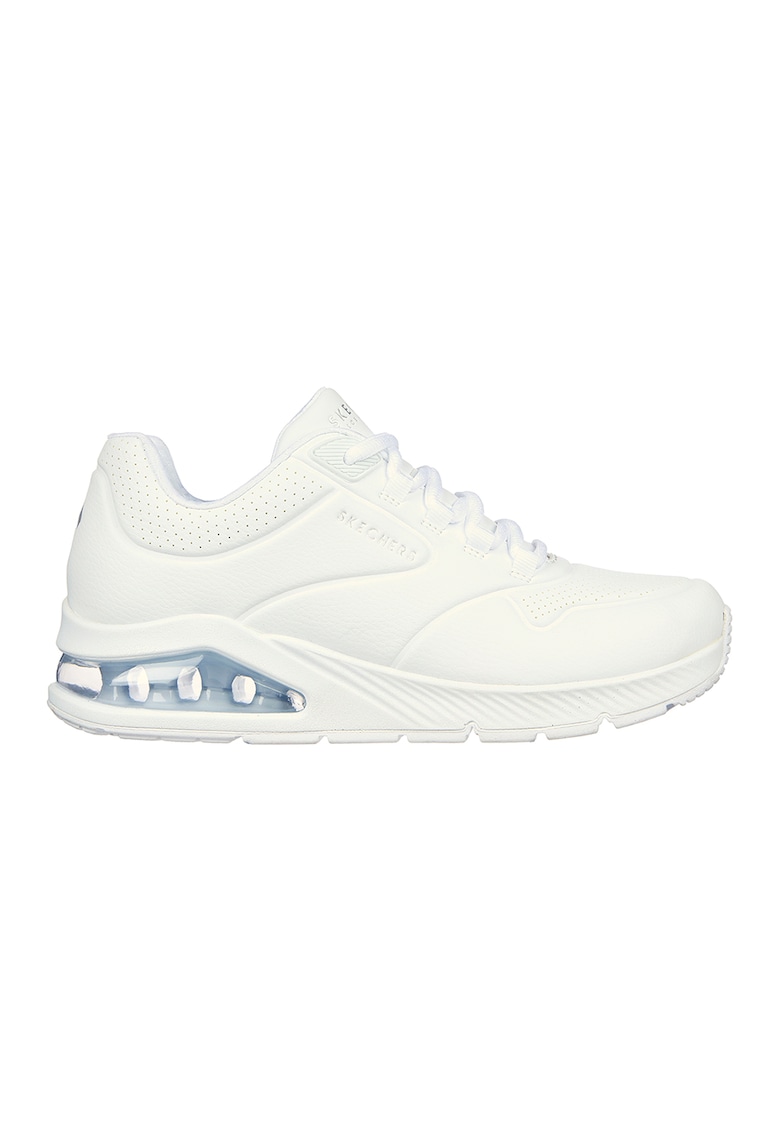 Pantofi sport din piele ecologica Uno 2-Air Around You - Alb