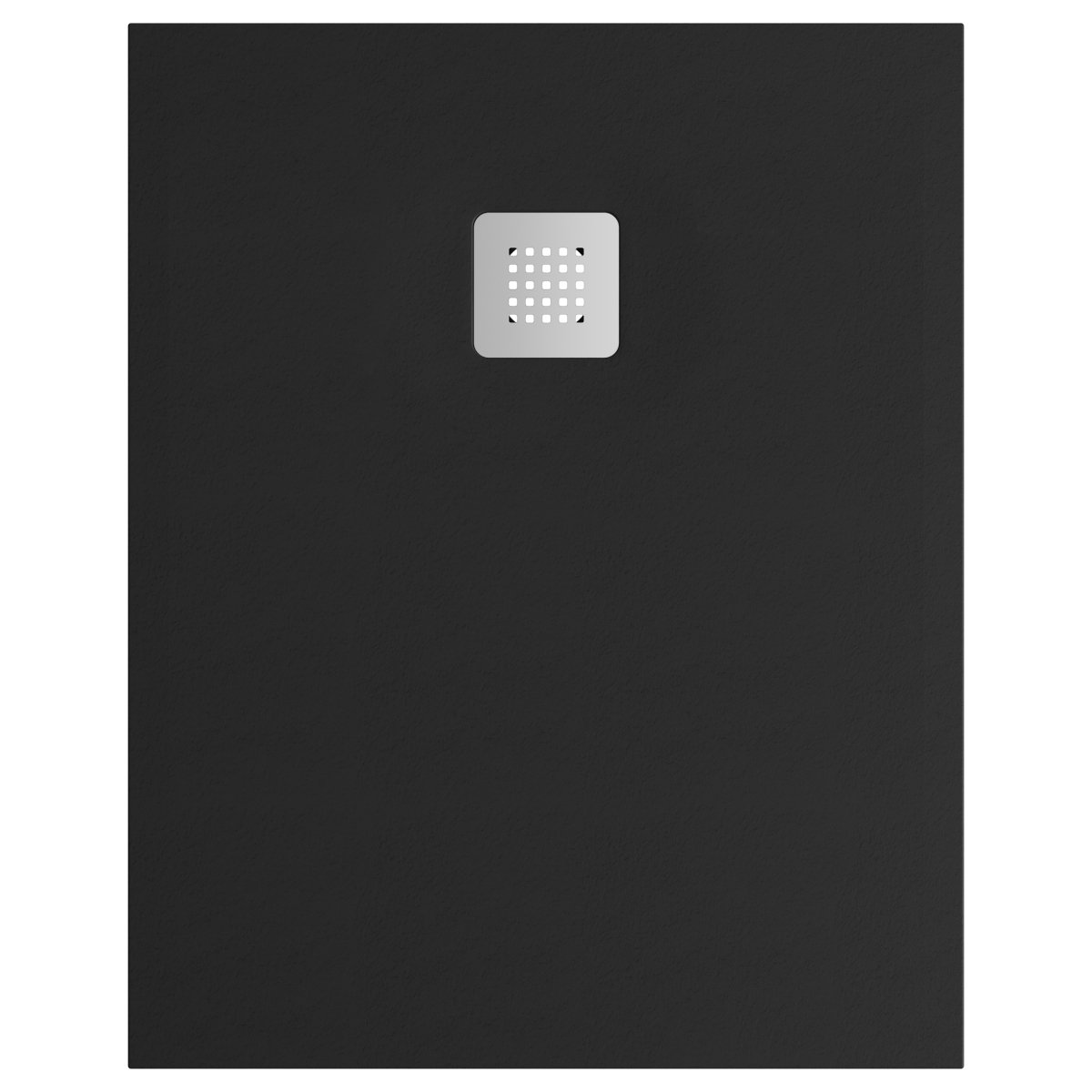 Cadita de dus Marmite, compozit, negru, dreptunghiulara, 1000 x 800 x 29 mm