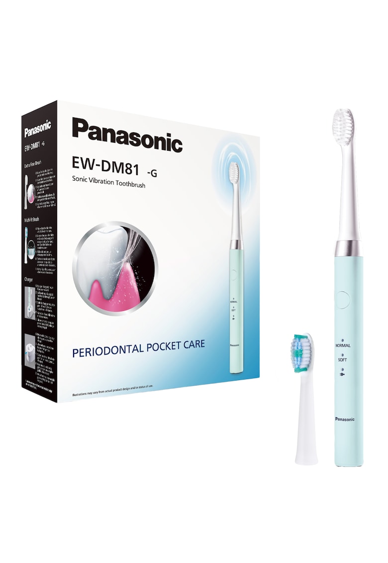 Periuta de dinti electrica Sonic Vibration - Verde