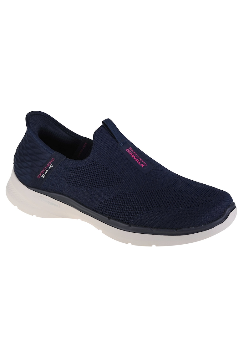 Sneakers - Go Walk 6 Fabulous View Slip-ins 124569-NVY - Albastru marin - Albastru