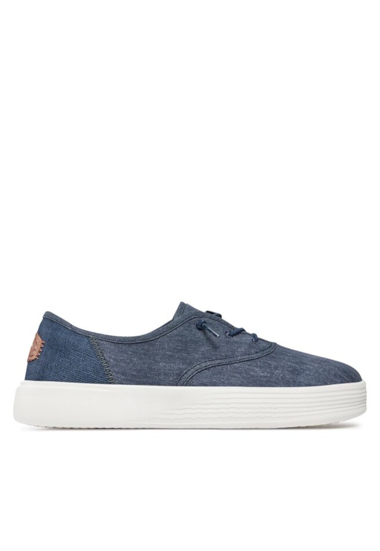 Tenisi barbati - 30359297442 - Piele ecologica - 42 EU - Bleumarin