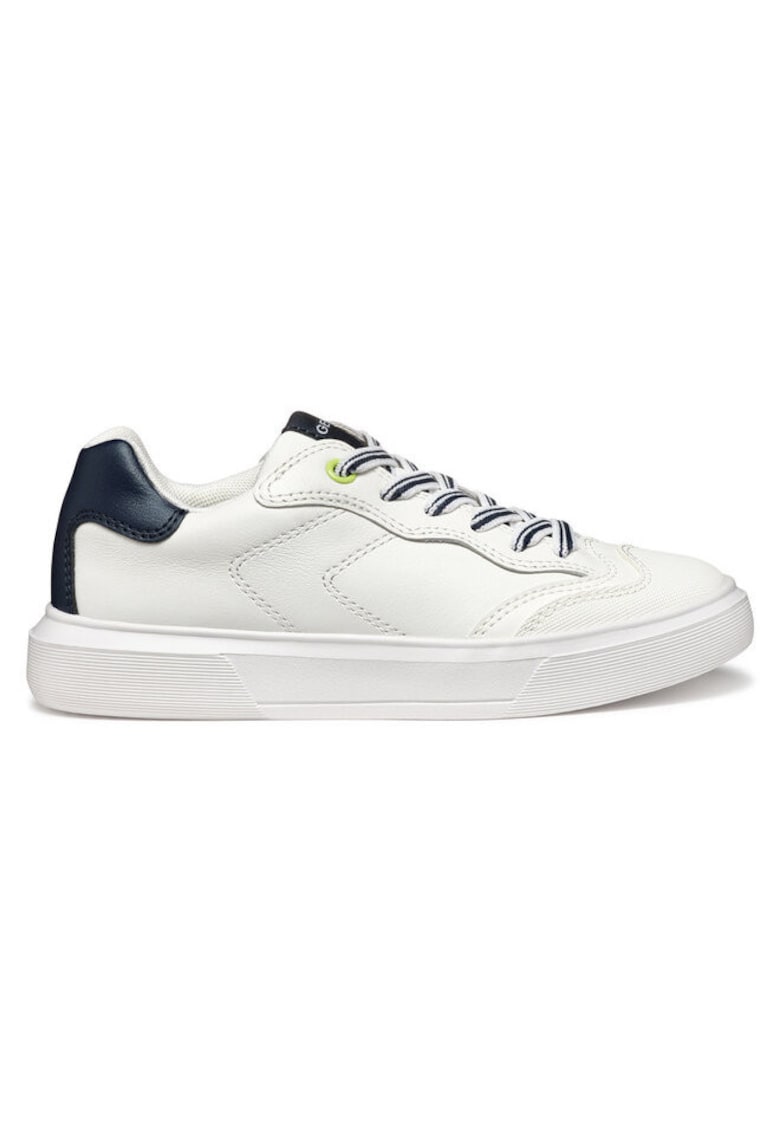 Pantofi sport baieti 304627637 - Piele naturala - Alb - Alb