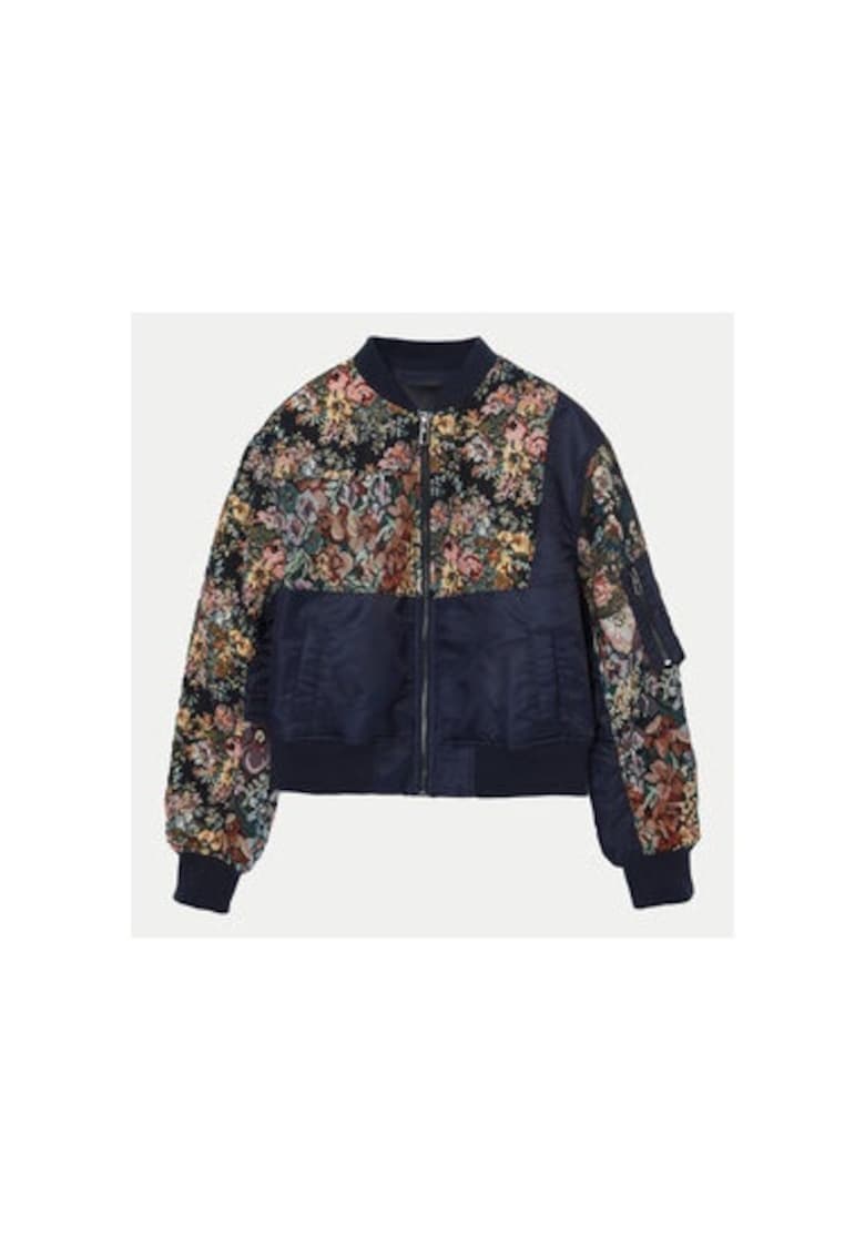 Geaca dama - 304477362 - Poliamida/Bumbac/Poliester - Negru - Negru