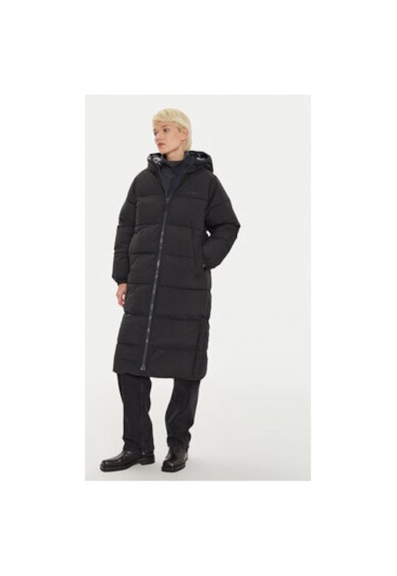 Geaca dama - 304340079 - Poliester/Poliuretan - Negru - Negru