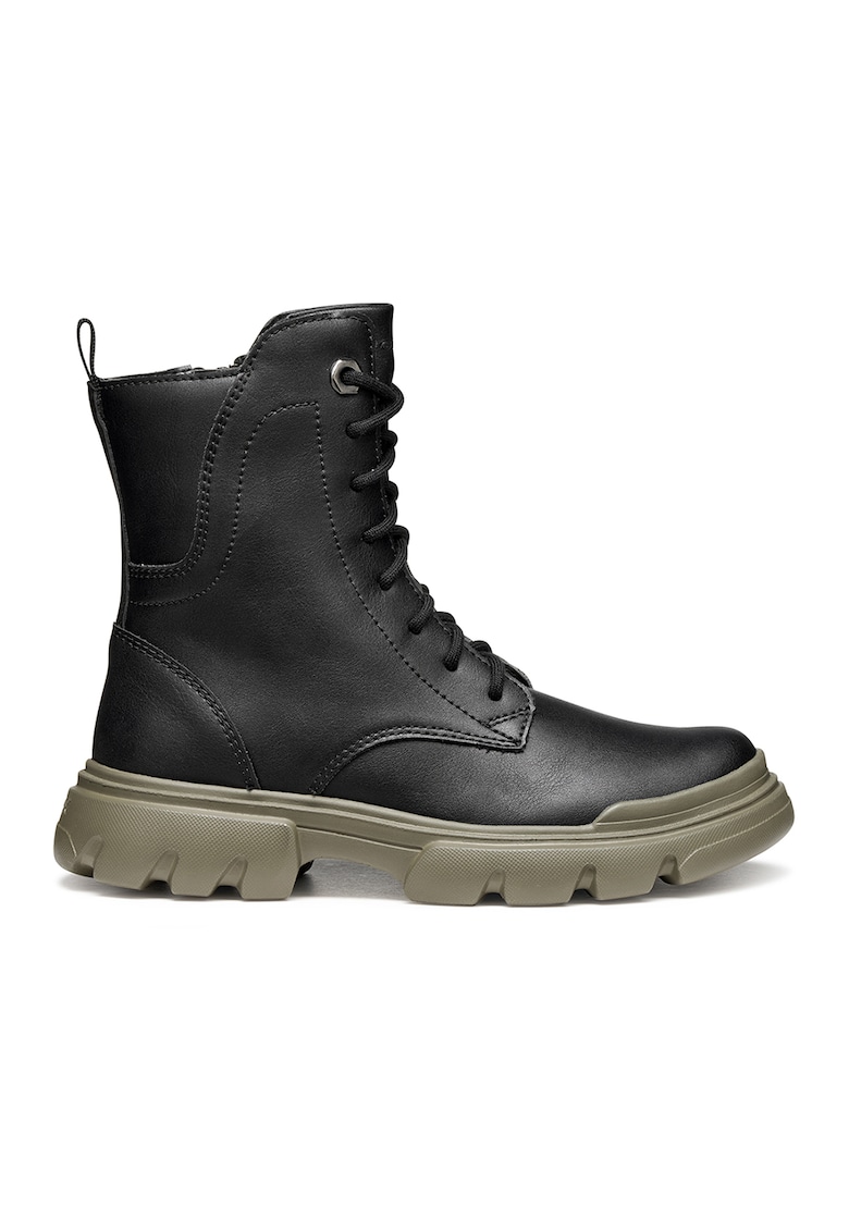 Ghete de piele ecologica - Negru