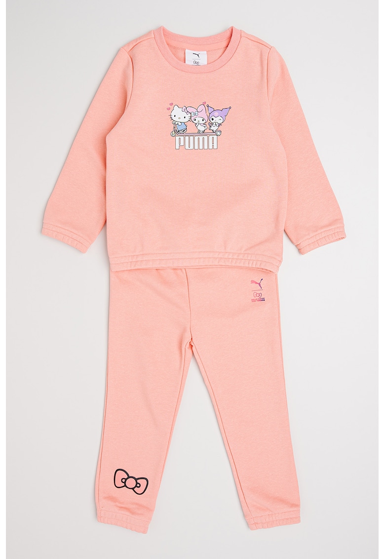 Trening cu imprimeu logo - Piersica