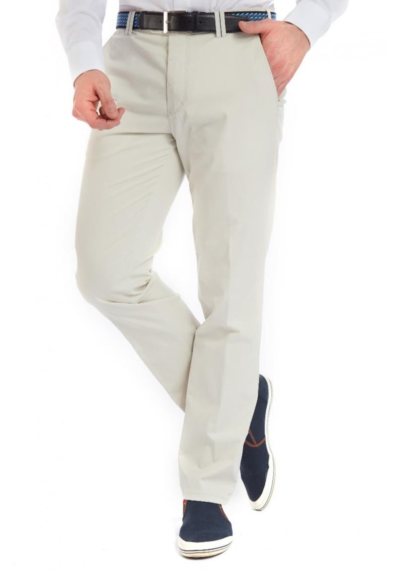 Pantaloni Barbati Bonn 5420 Alb