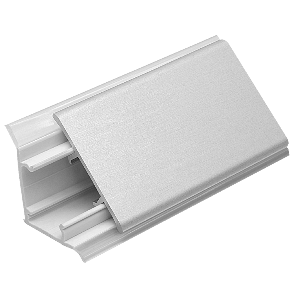 Profil inaltator pentru blat bucatarie, aluminiu neted, 4 m-35mm T