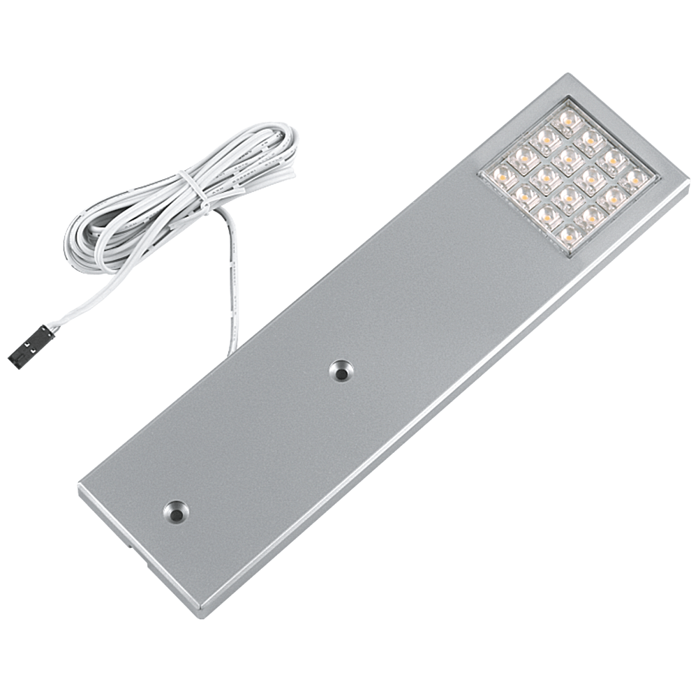 Lampa dreptunghiulara cu senzor si LED alb cald