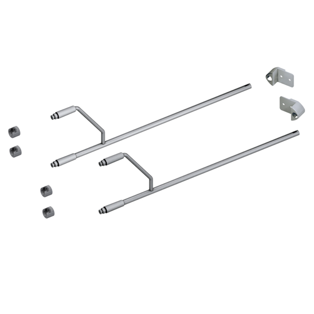 Lonjeroane inalte, forma cilindrica, Grass Nova Pro Deluxe, gri, 550 mm