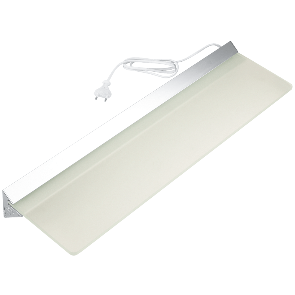 Suport polita sticla iluminare LED 600 mm sensor