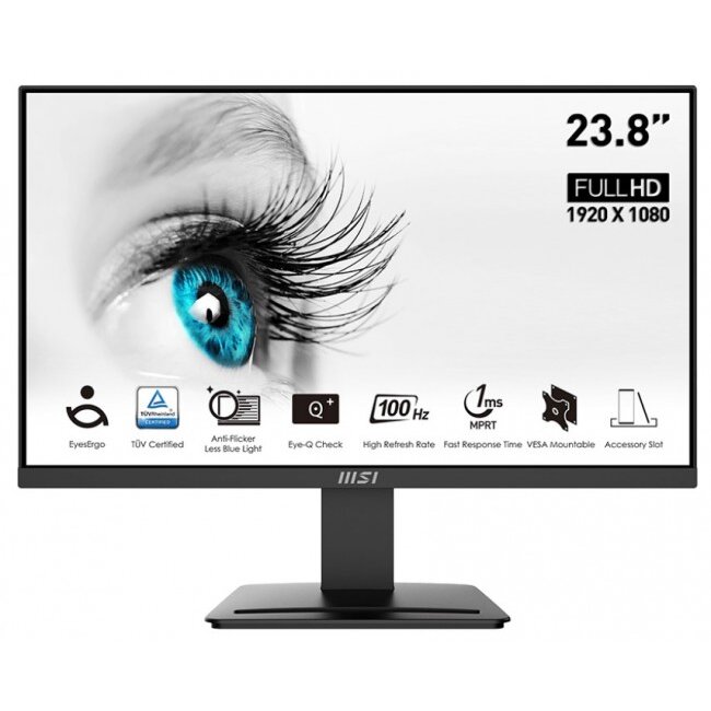 Monitor PRO MP2412   23.8inch VA   Full HD   1920 x 1080 1ms  100Hz Negru