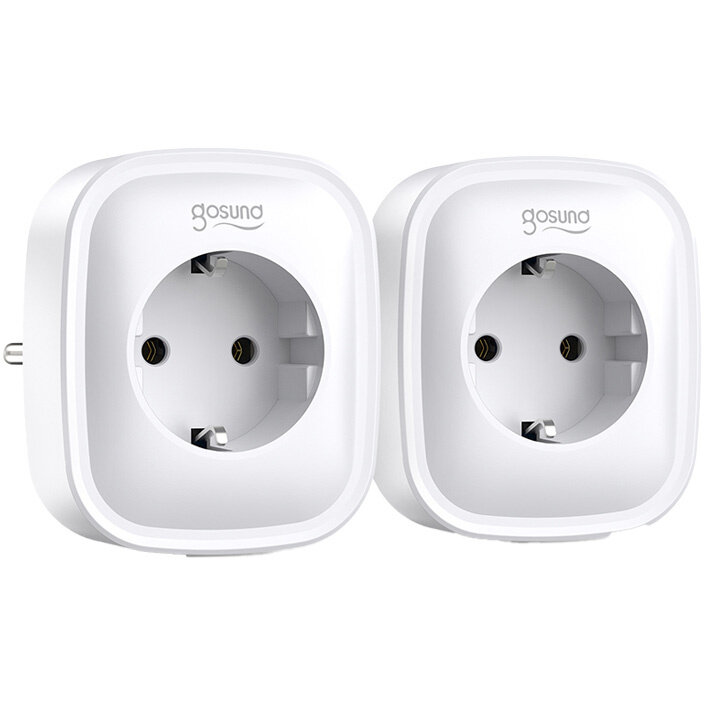 SP112-M cu monitorizarea energiei, Compatibila cu Xiaomi Home, 10A, 2x USB, WiFi, Alb