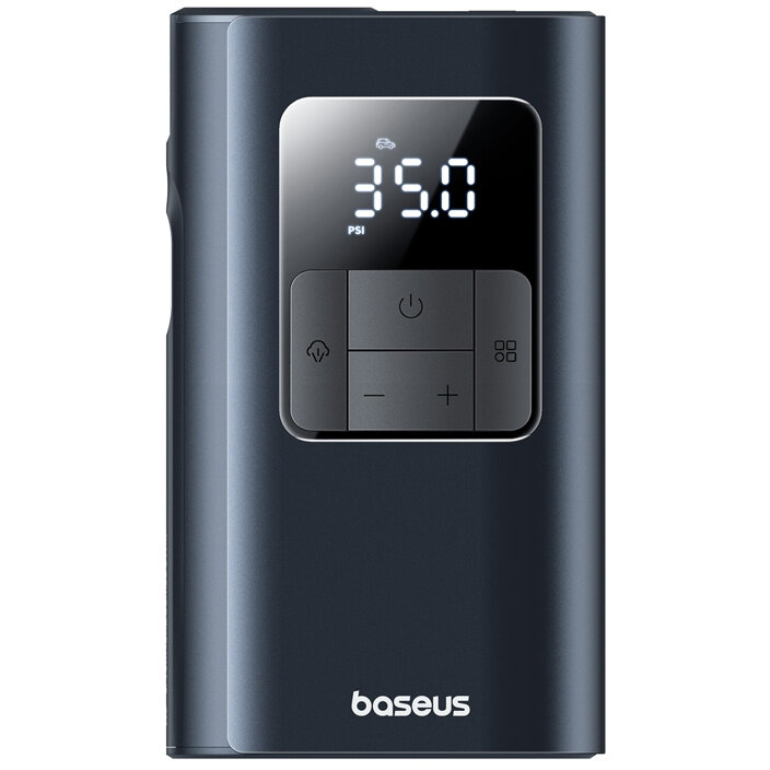 Compresor PrimeTrip VA1, 20000rpm, 2.5 Bar, 2000mAh, Afisaj LCD, Negru