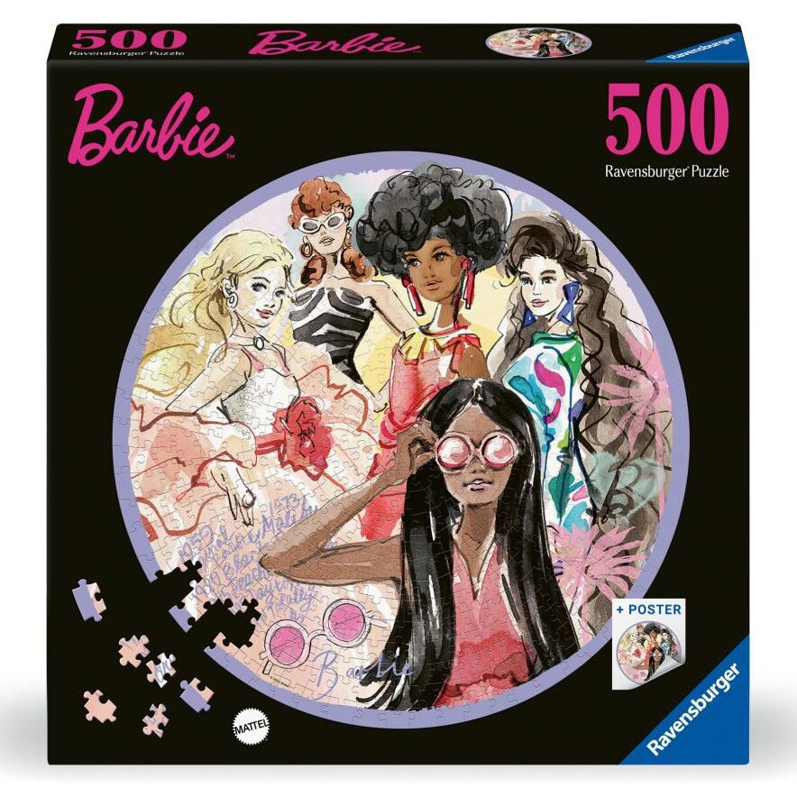 Puzzle Puzzle Ravensburger - Barbie, 500 piese