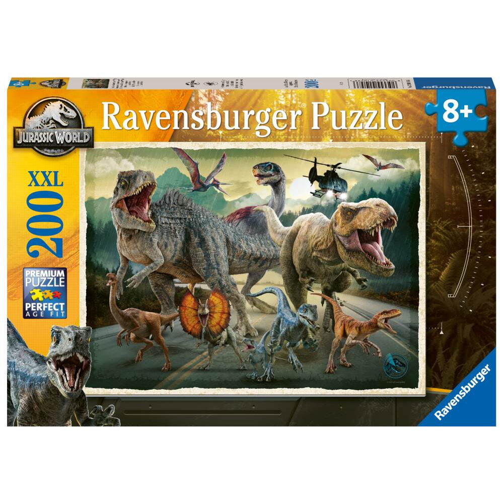 Puzzle Puzzle Ravensburger XXL - Jurassic World, 200 piese