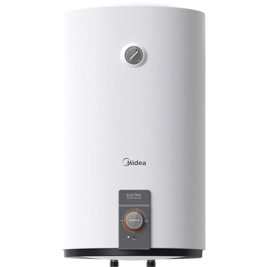 Boiler Electric Seria Salute D50-20EFN1 Model Cilindric 50L Control Electronic Wifi 2000W Alb