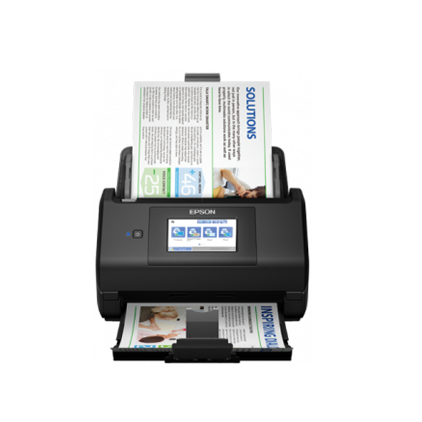 Scanner Epson WorkForce ES-580W, Format A4, Retea, Wi-Fi