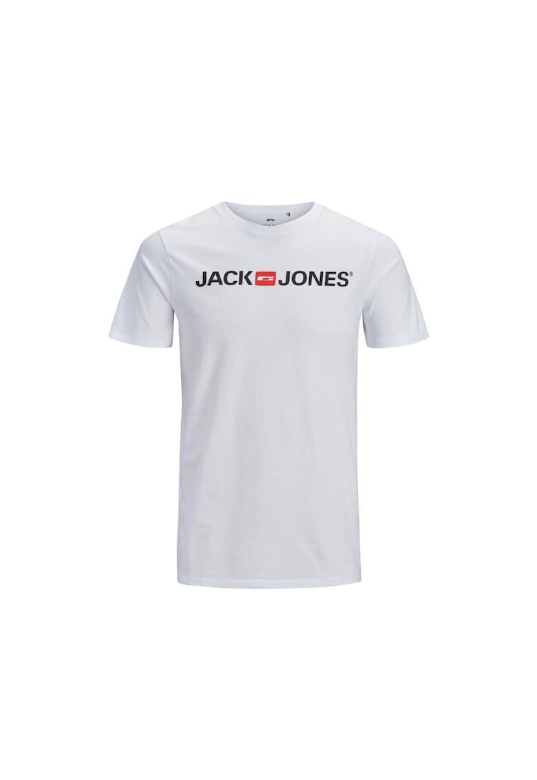 Tricou JACK &JONES Corp Logo 14945 - Alb