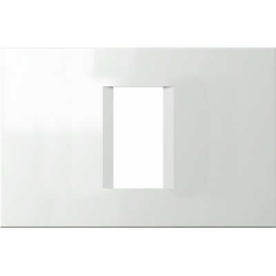 Modul Line Rama 1/3M alb mat, TEM Modul TEM-OL13MW-U