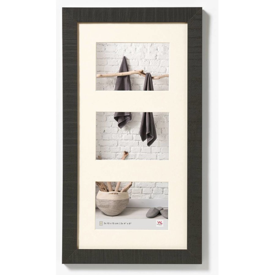 Rama foto Home 3x13x18cm Wood Black