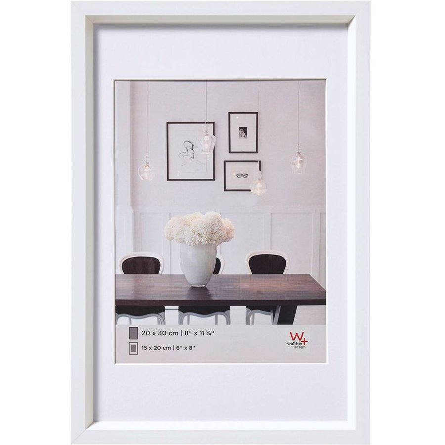 Rama foto Steel Style 20x30cm Resin White