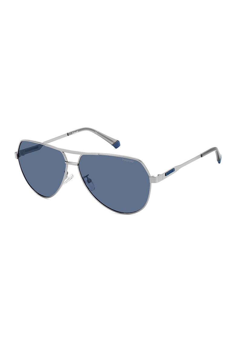Ochelari de soare aviator cu lentile polarizate - Argintiu