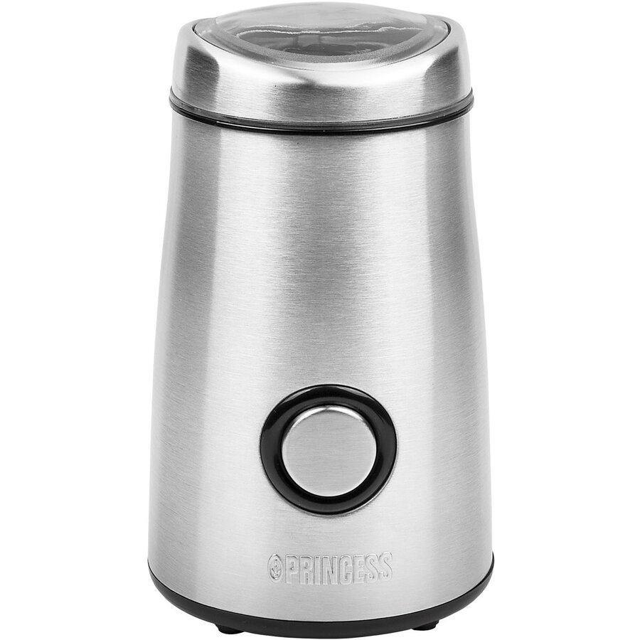 Rasnita de Cafea Deluxe 242196 Capacitate 50G 150W Argintiu