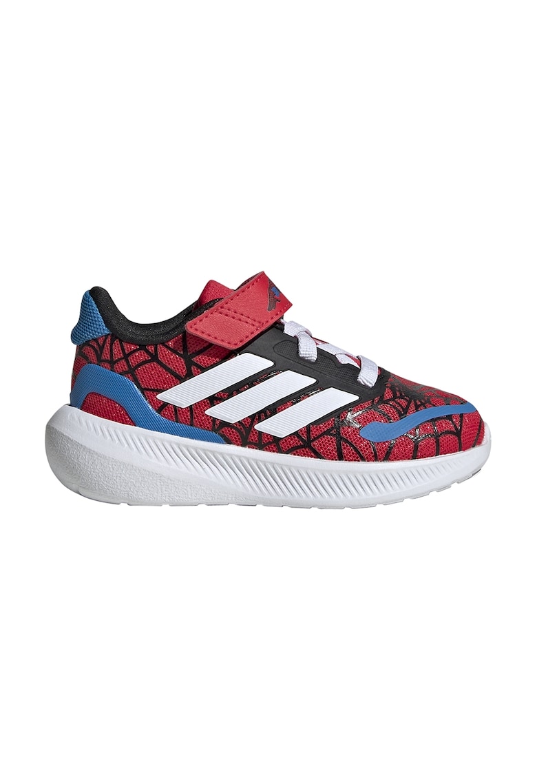Pantofi sport cu banda velcro Runfalcon Spider-Man - Rosu/Albastru
