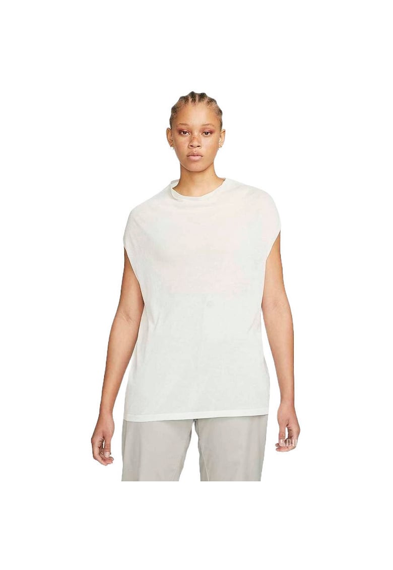 Maiou femei Wmns Esc Nigh Neck Tank - Alb - Alb