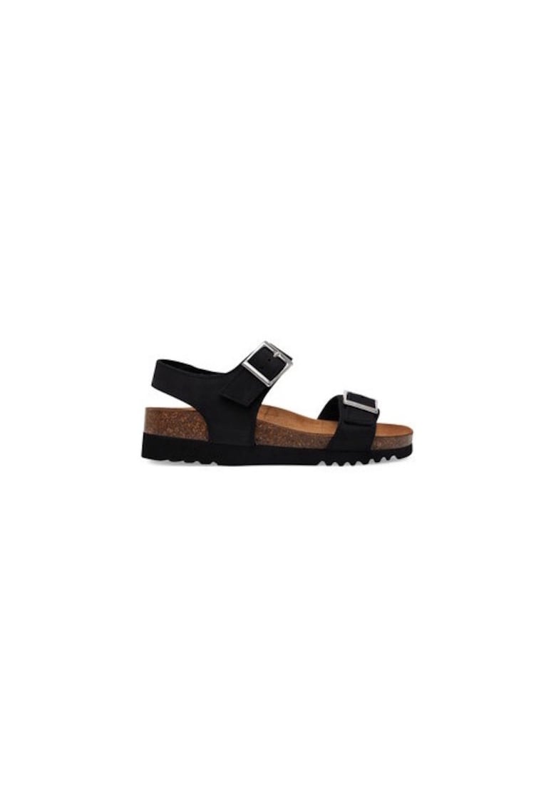 Sandale dama 304796906 - Piele ecologica - Negru - Negru