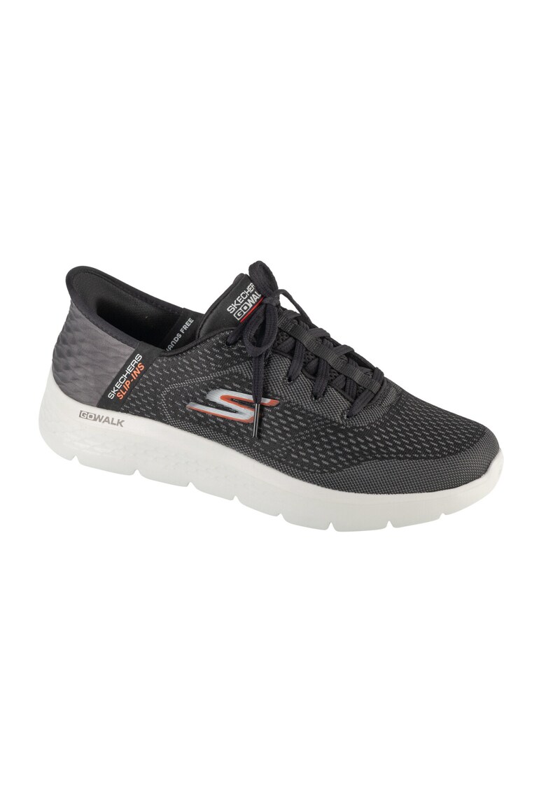 Pantofi sport -  Slip-Ins: GO WALK Flex - New World 216505 - Alb/Negru