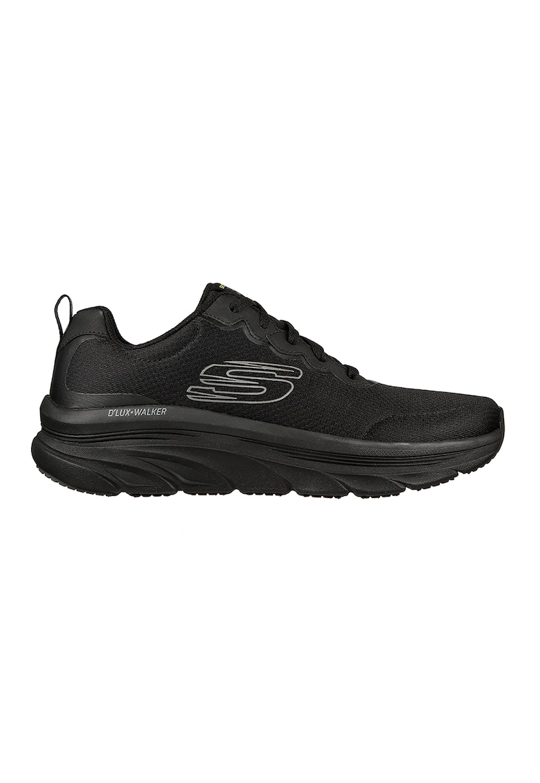 Pantofi sport din material textil D'Lux Walker-Scrambler - Negru/Gri carbune