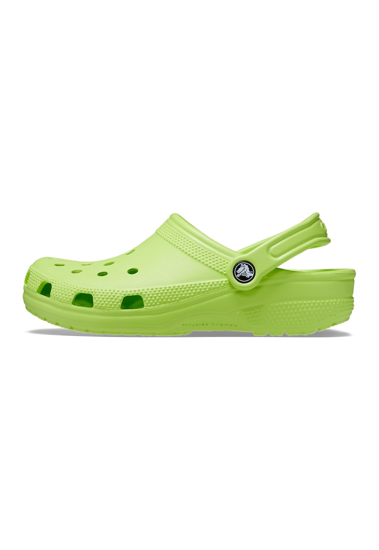 Saboti slingback roomy fit unisex Classic - Verde electric