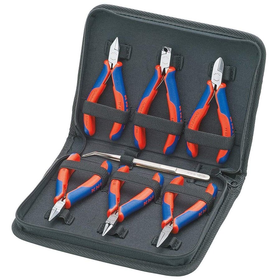 electronics pliers set 002016 - 7 pieces