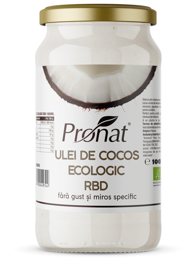 Ulei de cocos BIO RBD 1000ml