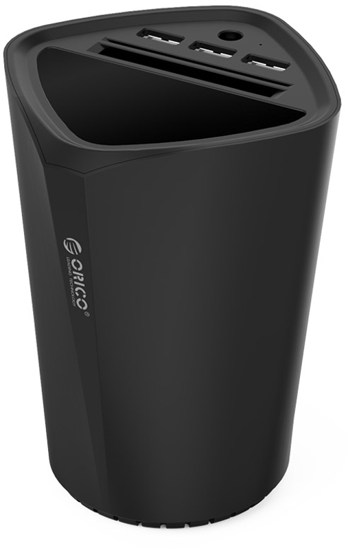 Incarcator auto Orico UCH-C3, 3x USB, Black