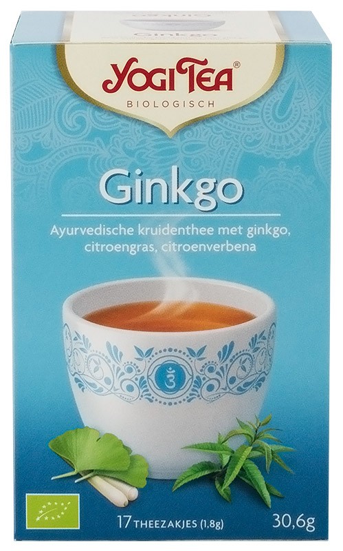 Ceai bio Ginkgo, Yogi Tea, 30.6 g