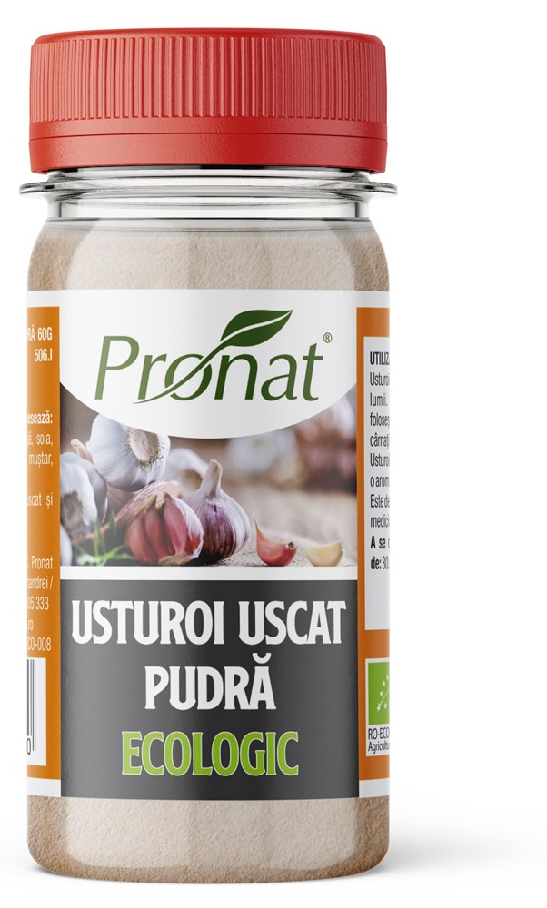 Usturoi BIO uscat pudra, 60g