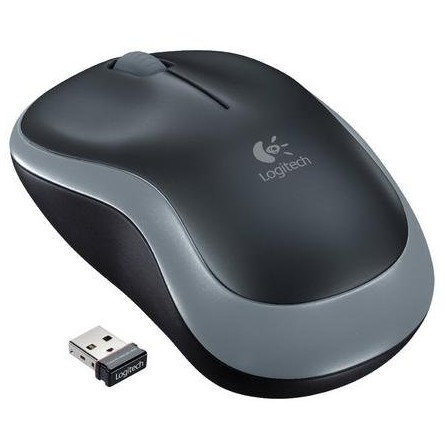 Mouse M185, optic wireless, 1000dpi, negru