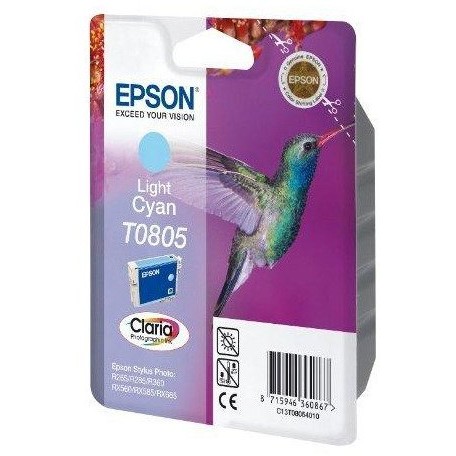 Toner inkjet Epson T0805 Light Cyan, 220 pag