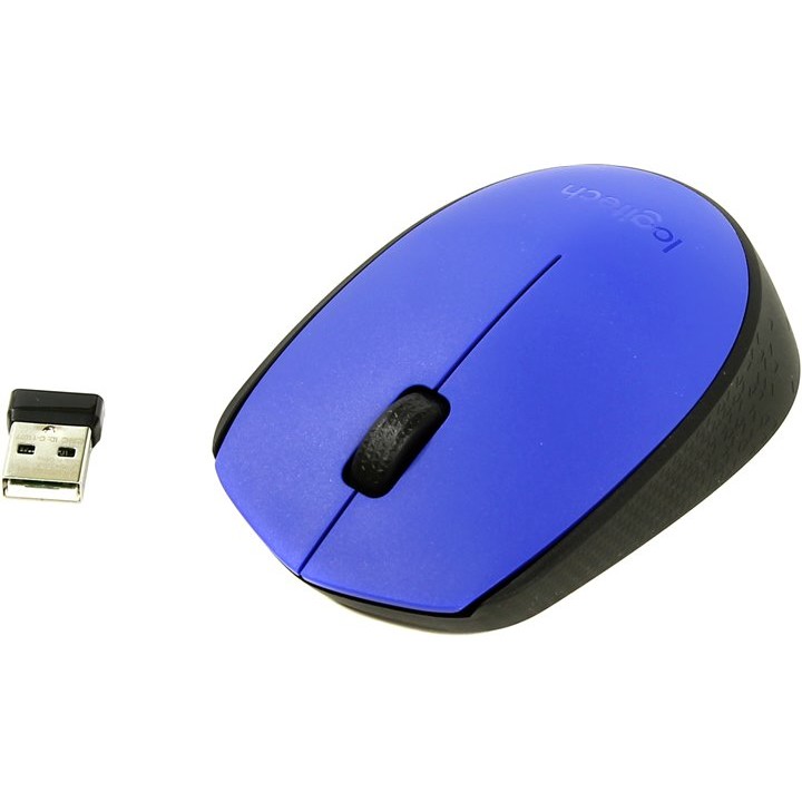 Mouse 910-004640, optic, fara fir, USB, 1000dpi, albastru