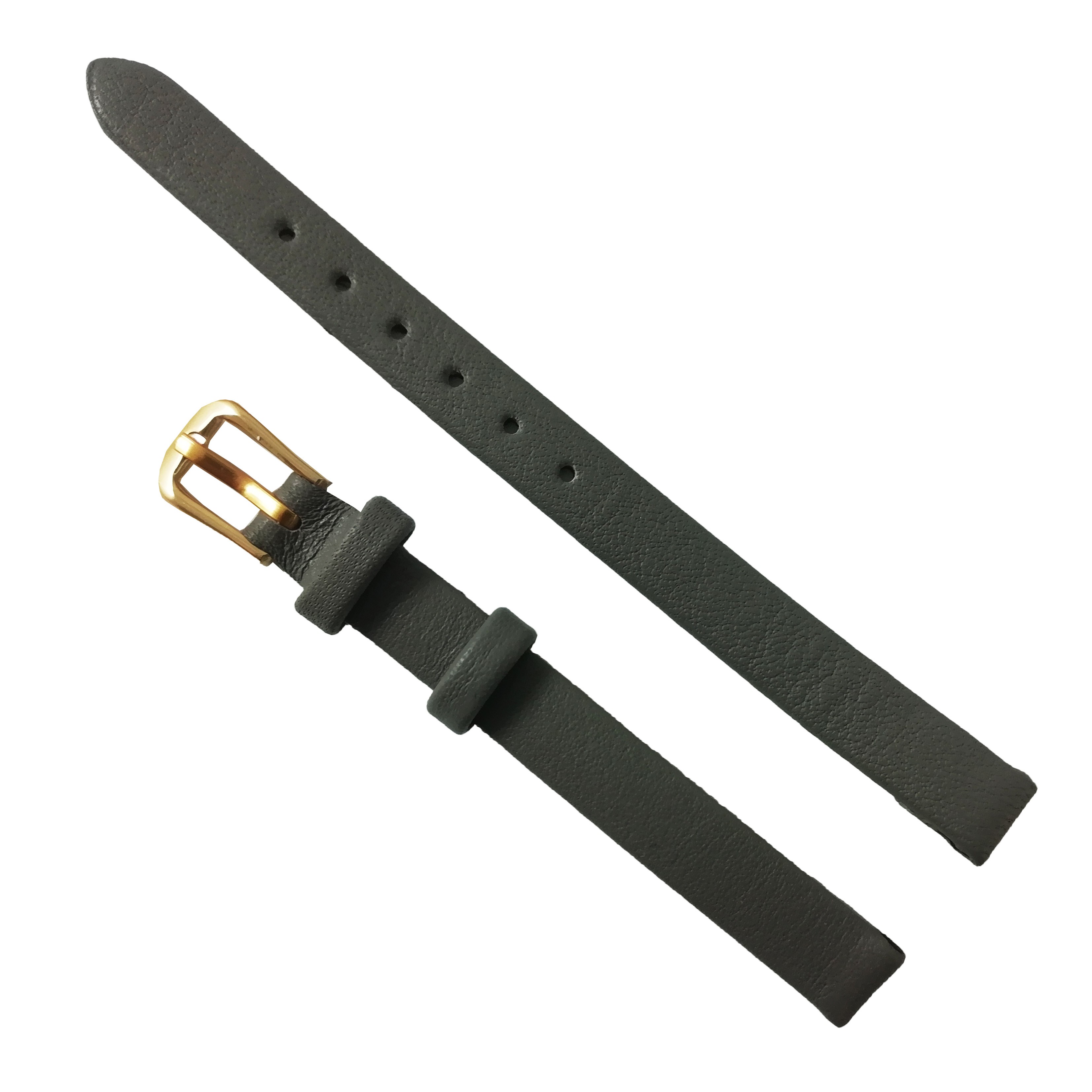 Curea Piele Naturală NAGATA Gri - 8mm